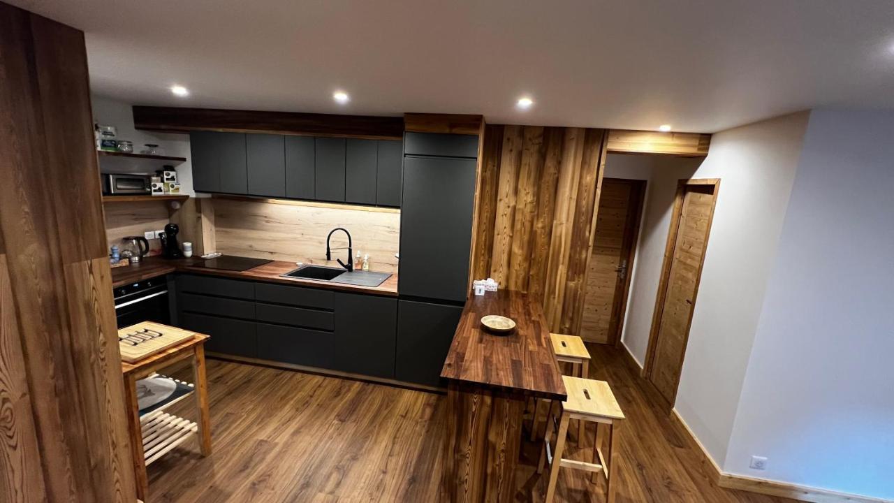 Maison Stabatio Appartement Margot Le Monêtier-les-Bains المظهر الخارجي الصورة